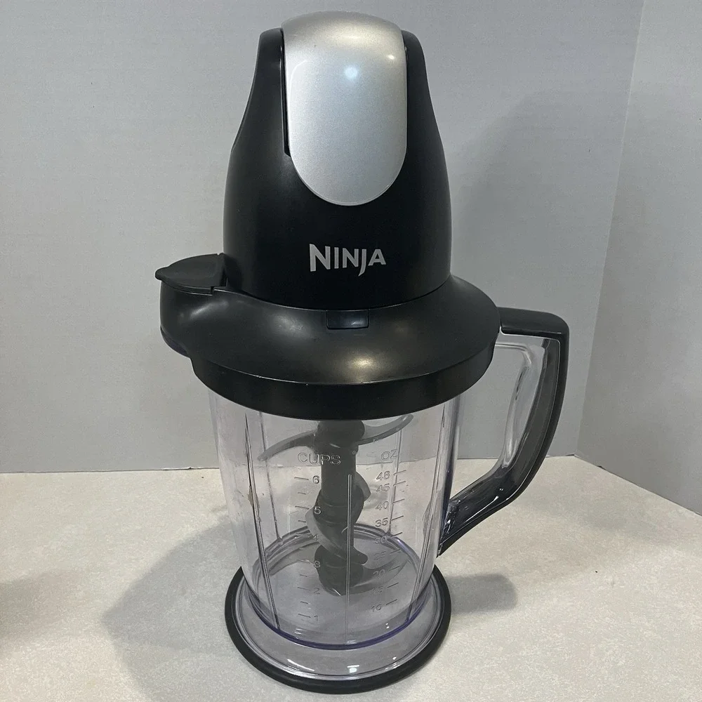 Ninja Master Prep Professional Food Processor Blender Set Black Silver 3 Piece